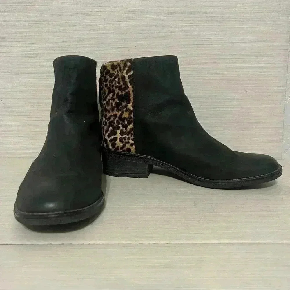 Sperry Maya Belle leopard print leather boot - Picture 3 of 14